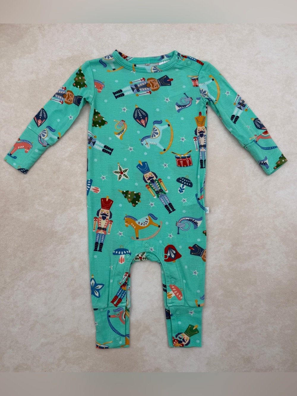 Posh Peanut Nutcracker Holiday Romper
